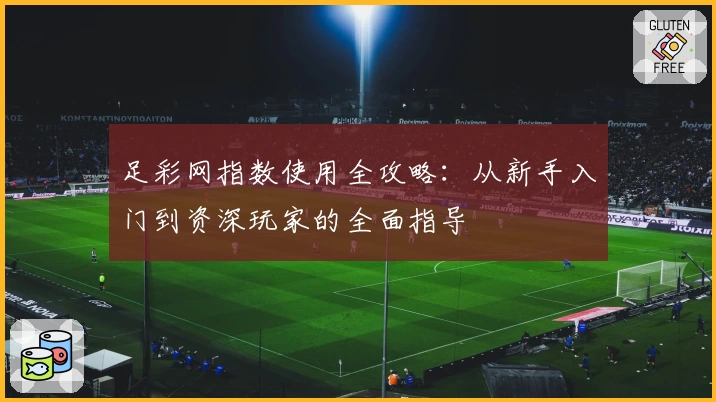 足彩网指数使用全攻略：从新手入门到资深玩家的全面指导